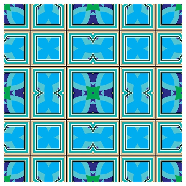 Seamless geometric pattern seamless vector Abstract Patterns stylish texture symmetrical tiles