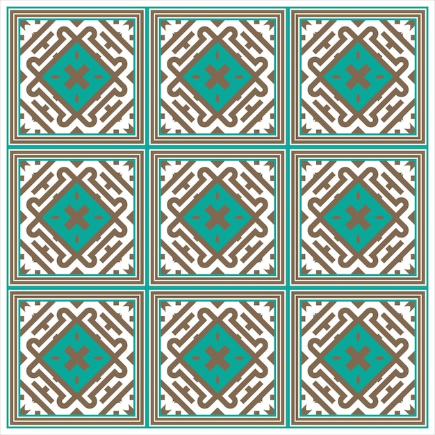 Seamless geometric pattern seamless vector Abstract Patterns symmetrical geometric tiles Design