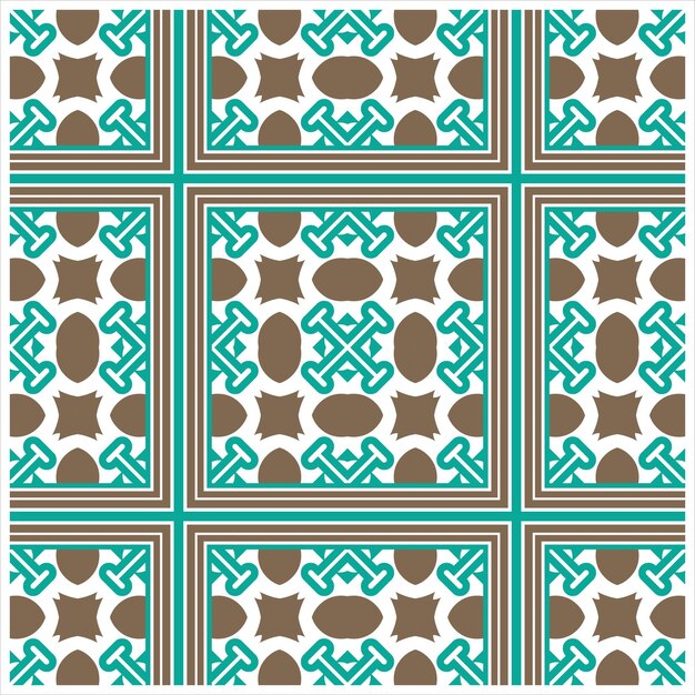 Seamless geometric pattern seamless vector Abstract Patterns symmetrical geometric tiles Design