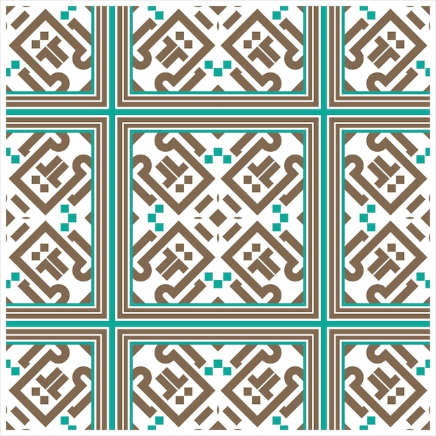 Seamless geometric pattern seamless vector Abstract Patterns symmetrical geometric tiles Design
