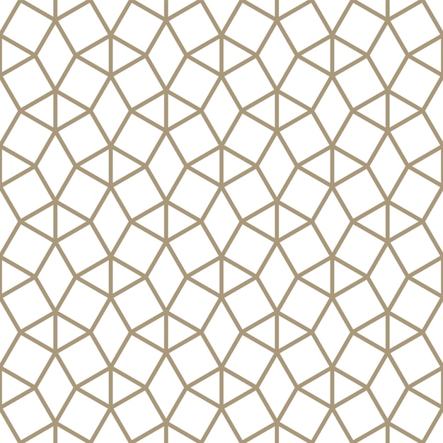 Seamless geometric pattern with triangle style