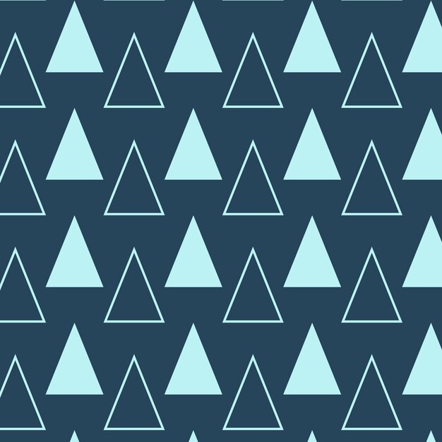 seamless geometric pattern with triangles