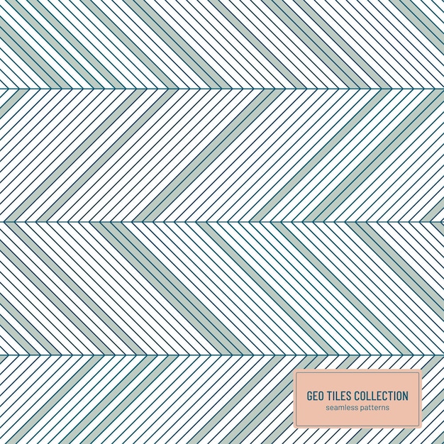 Seamless geometric vector pattern inspired by old tiles.