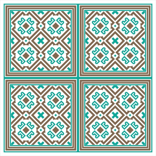 Seamless geometric vector squares repeatable grid texture vintage rectangle mesh pattern background