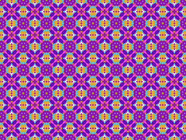 Seamless Geometric Wallpaper Texture Symmetric Art Design Graphic Textile Fashion Cloth Pattern