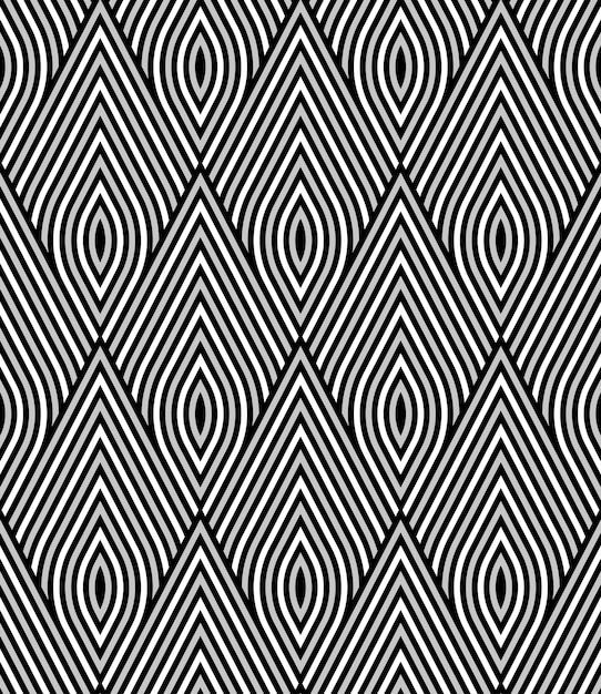 seamless grid pattern with repeating geometric triangles.