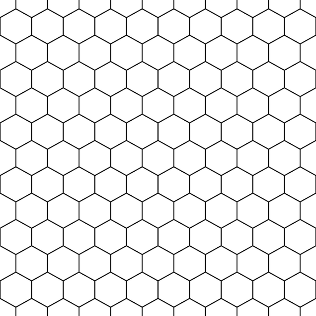 seamless hexagonal pattern vector geometric creative background