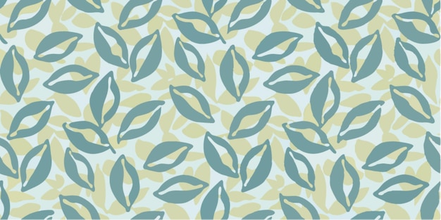 Seamless Leaf Pattern