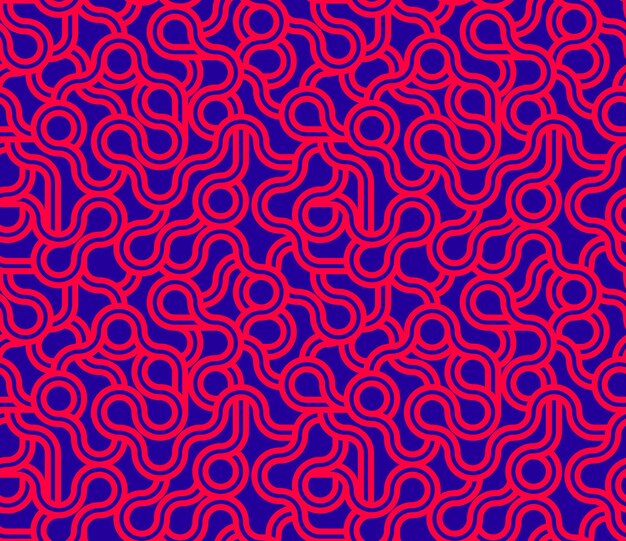 seamless linear vector geometric minimalistic pattern, abstract lines tiling background, stripy weaving, optical maze, twisted stripes.