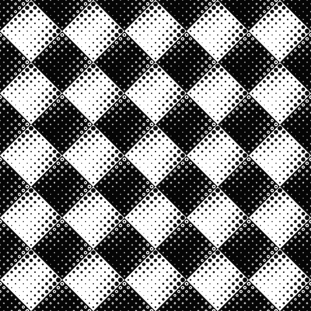 seamless monochrome circle pattern background abstract vector design