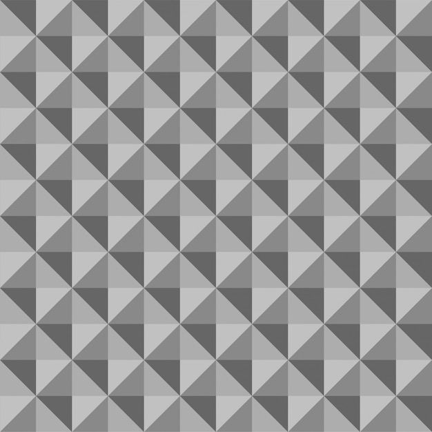 Seamless pattern abstract  cube build metal