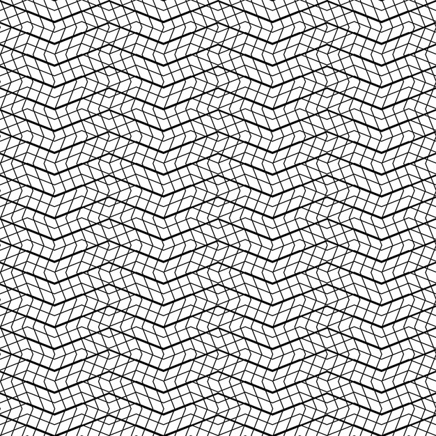 Seamless pattern abstract geometric background zigzags
