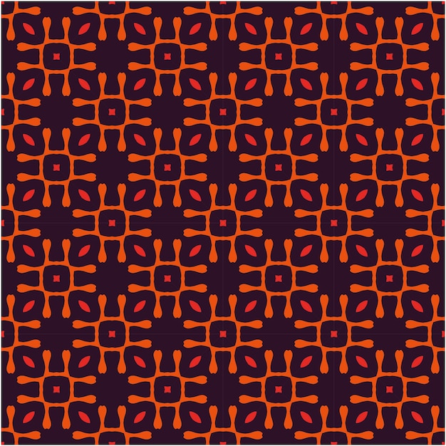 Seamless pattern design abstract style