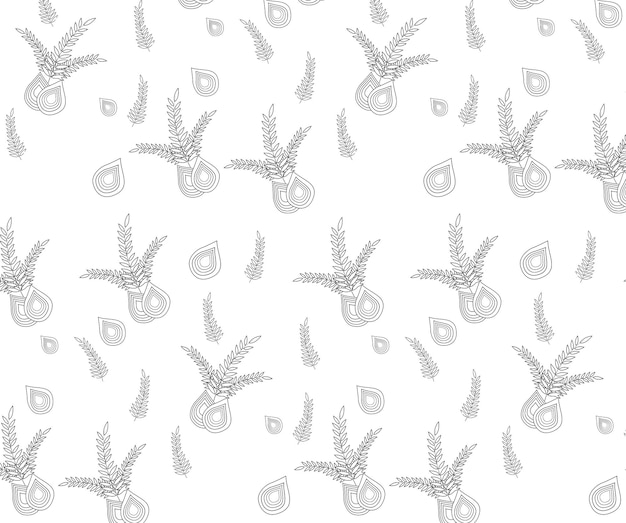 Seamless pattern design with a set of seamless patterns.