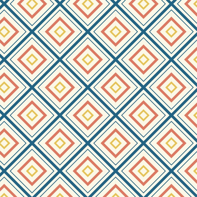 Seamless pattern in retro style