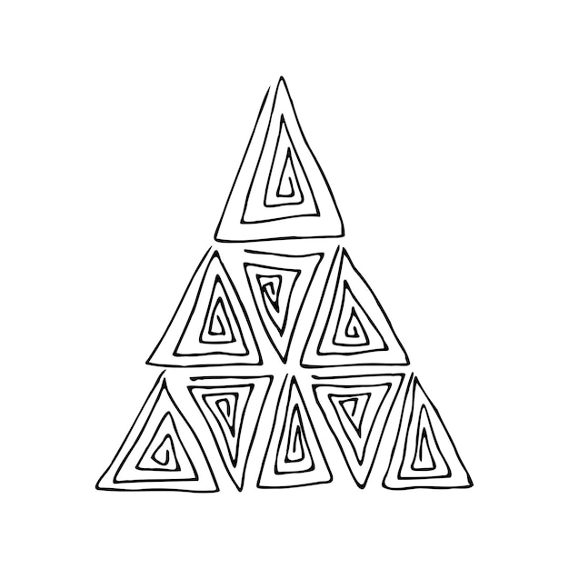seamless pattern new Year's pattern Christmas trees snowflakes background style gift wrapping