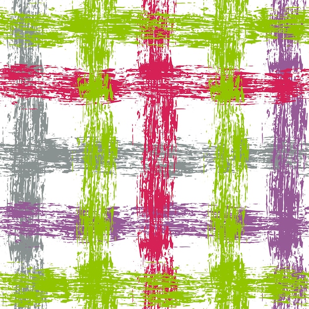 Seamless pattern of multicolored stripesVector