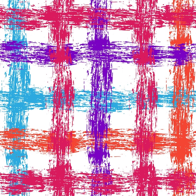 Seamless pattern of multicolored stripesVector