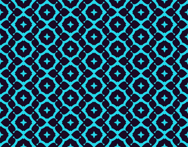 seamless pattern ornament of lines and curls linear abstract background