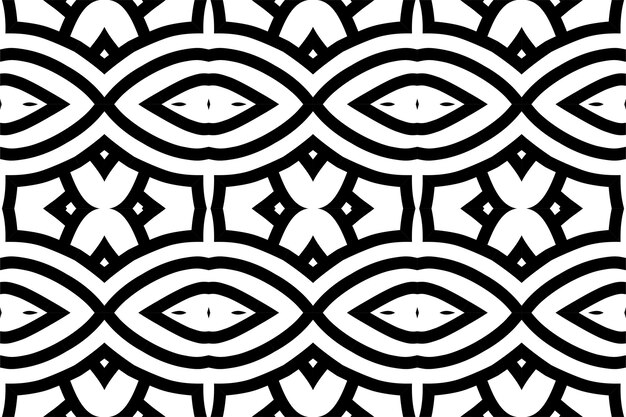 Seamless Pattern. Simple background with geometric elements.
