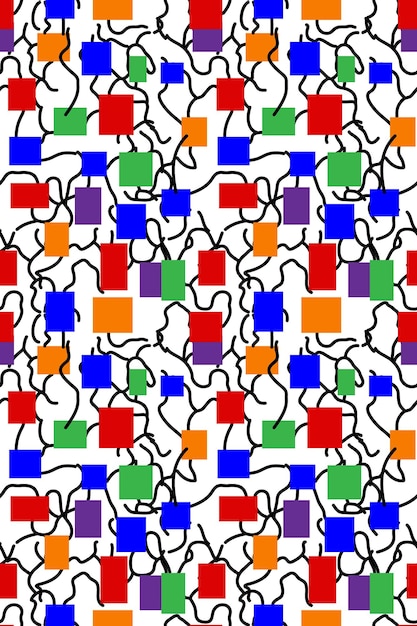 Seamless pattern vector design