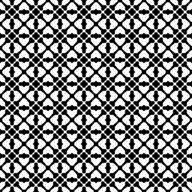 Seamless pattern vintage decorative elements with abstract style design