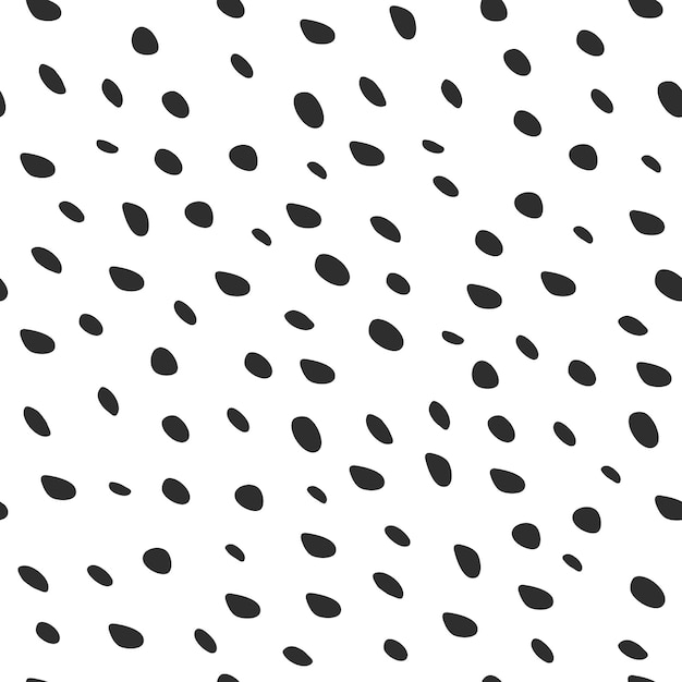 Seamless pattern with abstract element. Line illustration.