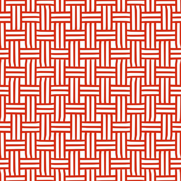 Seamless pattern with Christmas decoration. Green and red braid pattern.
