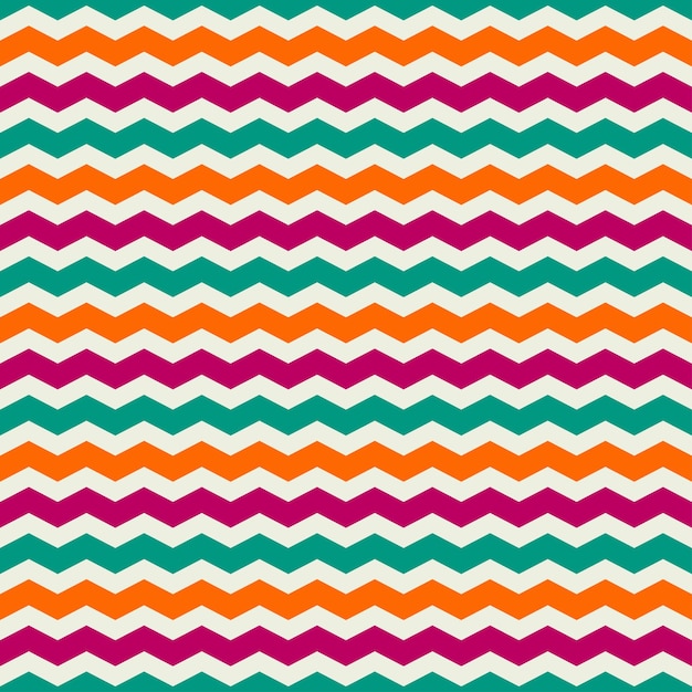 seamless pattern with colorful chevron