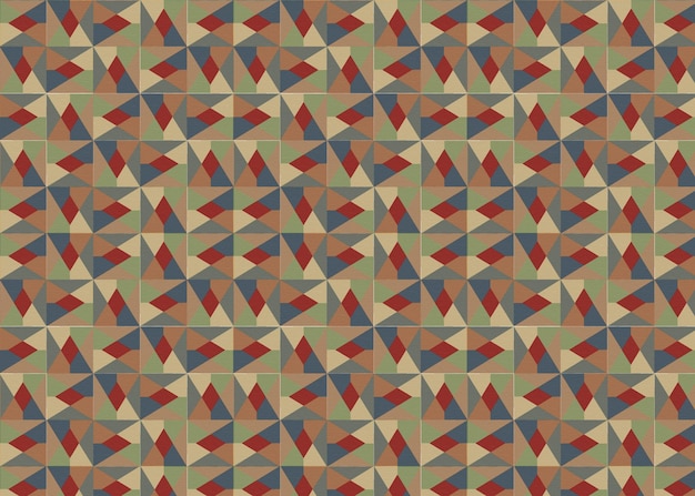 seamless pattern with colorful triangles triangle pattern background design 3D rendering shape