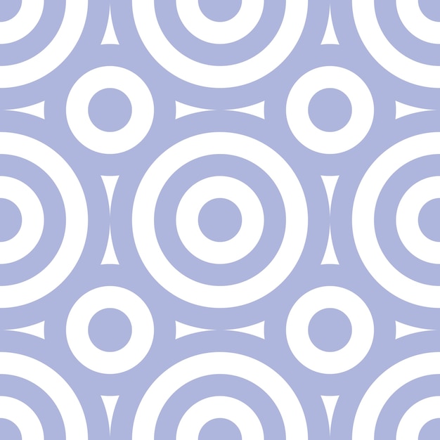 Seamless pattern with concentric circles