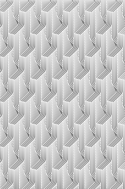 seamless pattern with modern stylish texture repeating geometric tiles featuring outline rhombuses