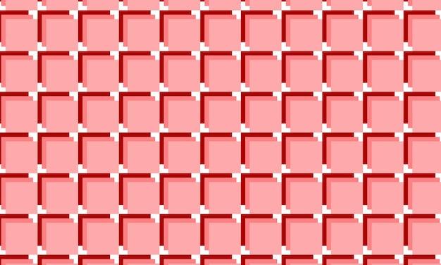 seamless pattern with pixelated red squares