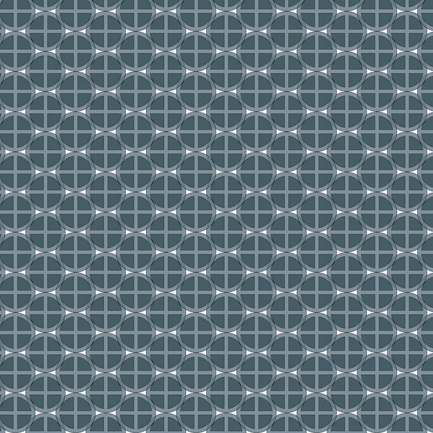 Seamless pattern with simple geometric texture shapes vector