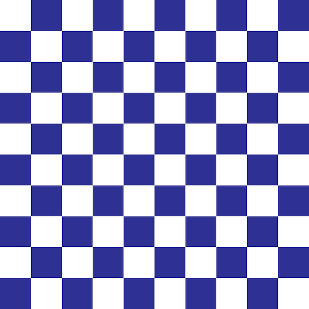 seamless repeating pattern with small hand drawn checkerboard in navy blue and white Coastal