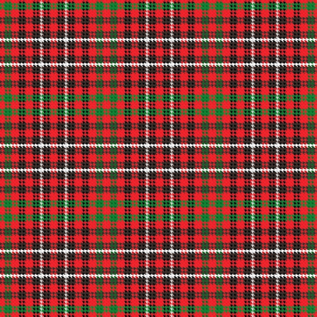 Seamless Retro Vintage Houndstooth Tartan Pattern 167