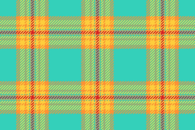 Seamless tartan pattern of vector plaid textile with a check texture background fabric