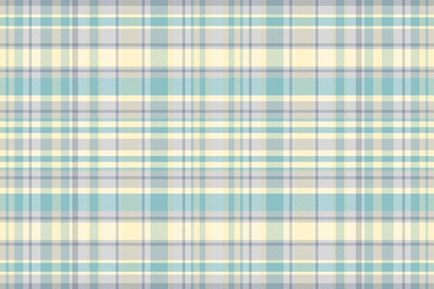 Seamless tartan plaid pattern with texture and pastel color Vector illustration