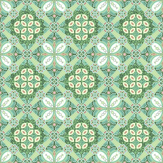 Seamless Traditional Javanese Batik Pattern 240911