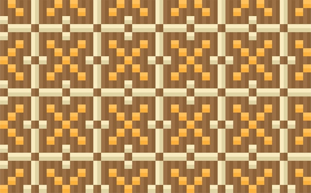 Seamless traditional woven pattern called Anyaman