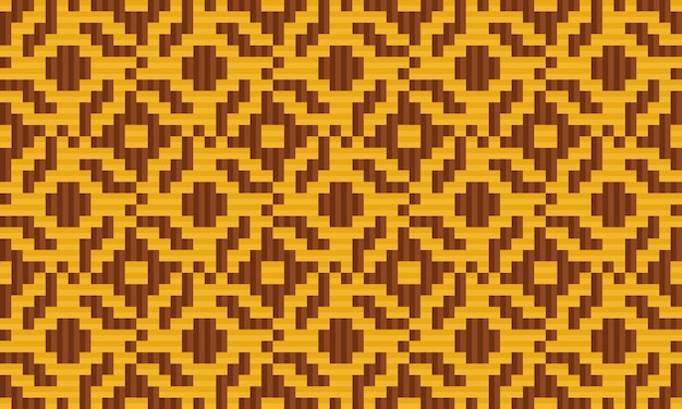 Seamless traditional woven pattern called Anyaman