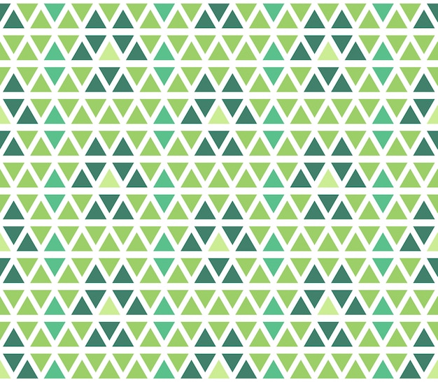 Seamless triangle geometric pattern. Retro ornament for textile and print.