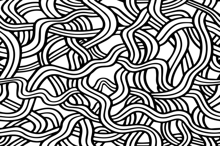 Vektor seamless vector pattern abstract art