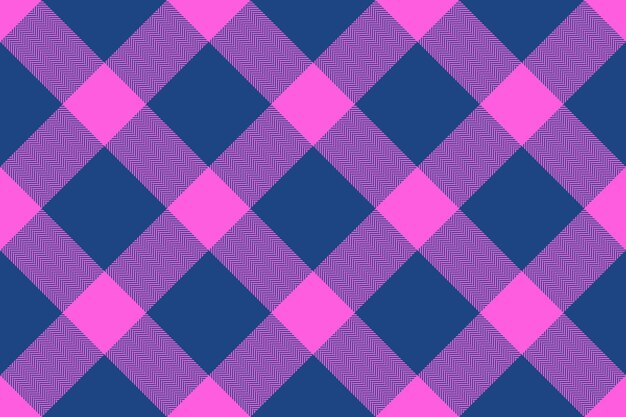 Seamless vector texture Fabric background plaid Check pattern textile tartan