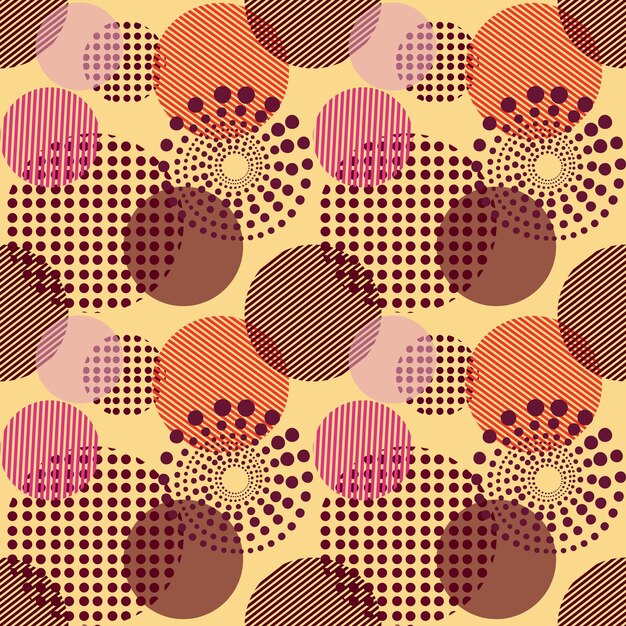 Seamless viva magenta pattern color of 2023 year