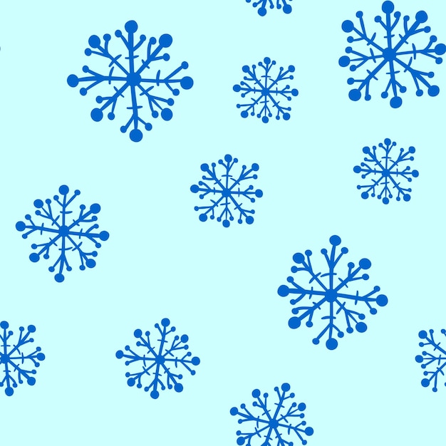 seamless winter pattern background with snowflakes can be used for textile parer scrapbook wrapping paper web