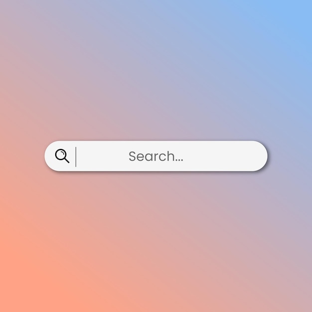 Search bar for ui elements