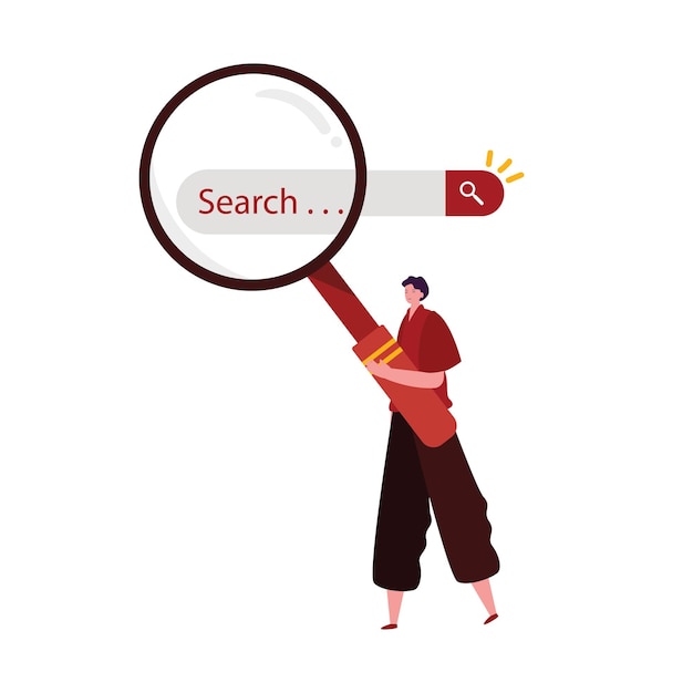 search browser website technology internet network application search bar homepage