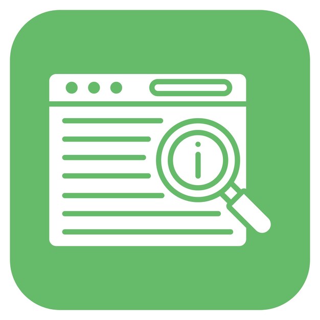 Search icon vector image Can be used for Internet Marketing Service