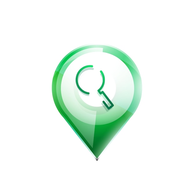 Search magnifyier web button magnify icon Modern magnifying glass sign web site design or mobile app Vector illustration